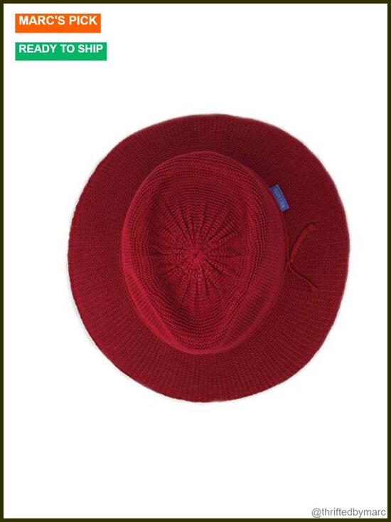 UPF 50+ Wide Brim Fedora Sun Hat - Packable Straw main image 5